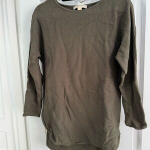 Michael Kors Green Knit Top